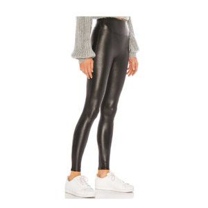 NWOT Spanx Vegan Faux Leather Legging Pants Size XS